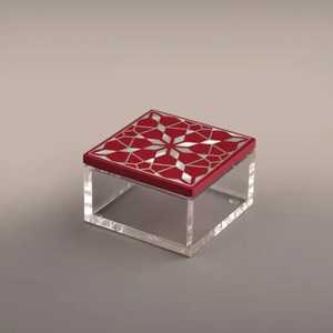 CrescentWood Royale <b>Sweet</b> <b>Box</b> Premium Wood & MOP Inlay Acrylic Candy Holder for Iftar Tables, Ramadan Gifting & Sophisticated - Product Image 2