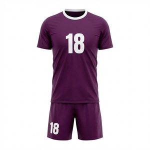Uniforme de Fútbol Sublimado Personalizado 100% Poliéster, Jersey de Fútbol de Dos Tonos, Transpirable, de Secado Rápido, Conjunto Deportivo para Entrenamiento de Equipo - Product Image 5
