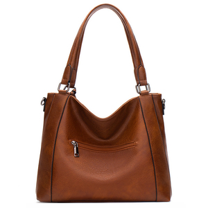 Bolso de Mano de Cuero PU Personalizado al por Mayor, Bolso de Hombro de Gran Capacidad para Mujer, Bolso de Mano de Moda - Product Image 1