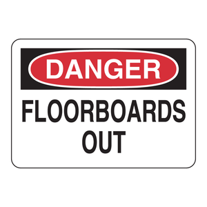 Panneau de signalisation de danger au sol - Panneau d'avertissement de danger intérieur/extérieur en PVC - Product Image 3
