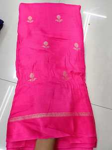 Tela de Trabajo de Viscosa Pura y Yute, 95 GSM, 44 Pulgadas de Ancho, Material Estampado de Viscosa y Yute para Trajes Étnicos y Prendas de Diseño de Boutique - Product Image 2