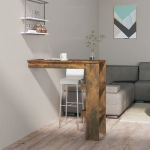 Tavolo da Bar in legno lavorato con 40.2 in rovere affumicato \ "x17.7 \" x40.7 \" - Product Image 1