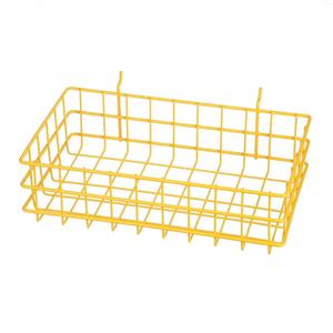 Cesta compacta de metal para colgar en la pared, ideal para apartamentos pequeños y soluciones decorativas de almacenamiento en la pared. - Product Image 5