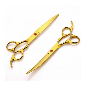 Juego de Tijeras de Peluquería Profesionales de Acero Inoxidable con Mango de Cerámica para Diestros, para Adelgazar y Cortar Cabello, Herramientas Metálicas para Cortar Cabello - Product Image 3