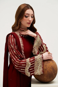 Nuevo Vestido de Fiesta Cómodo al por Mayor, Vestido de Mujer Bordado para Bodas y Fiestas Pakistaníes en Venta - Product Image 6
