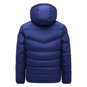 Manteau d'hiver pour homme de haute qualité à manches longues, veste à capuche rembourrée de duvet, style streetwear 4XL, tissu en polyester avec fermeture éclair en toile - Product Image 3