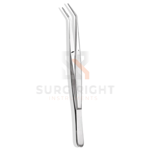 Pinzas de Algodón Anguladas de Acero Inoxidable, Instrumento Quirúrgico Dental, CE ISO 13485 de Blush Surgical - Product Image 2