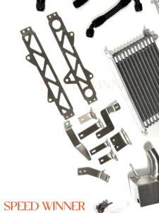 SpeedWinner High Performance <span class=keywords><strong>Oil</strong></span> <span class=keywords><strong>Cooler</strong></span> Kit Radiador para NISSAN Skyline GT-R35 VR38DETT Onda Box/Transmissão <span class=keywords><strong>Oil</strong></span> Cooling Kit - Product Image 5