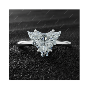 Ideas de regalos de Navidad originales, anillo de diamantes único de 2.0 quilates personalizado para mamá, papá, esposa, marido, joyería por menos de 500 para 2025 - Product Image 1