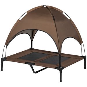 Cuccia Portatile da 36 Pollici per Piccoli Animali con Tettoia Parasole Anti-UV Rimovibile e Lavabile, Funzione Rinfrescante - Product Image 1
