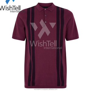 Venta al por mayor de los hombres de moda Casual de manga corta para Polo Top africano impreso cuello Casual camiseta - Product Image 5