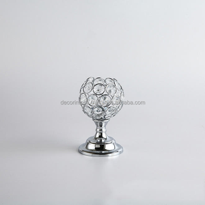 Honneur de cristal écologique fait à la main nouveau Style de luxe or bougeoir porte-lumière de thé pour la décoration de la maison - Product Image 3