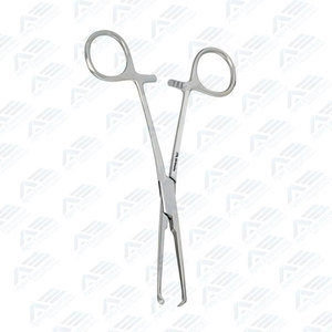 Instrumentos Médicos, Equipos Quirúrgicos, Pinzas de Allis de Alta Calidad para Tejidos y Sujeción, 14 cm, Rectas, con Mordaza Dentada - Product Image 2
