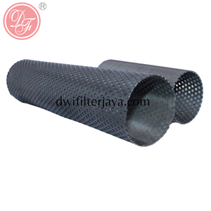 Tube filtrant en acier inoxydable perforé durable pour applications à haut débit - Product Image 1