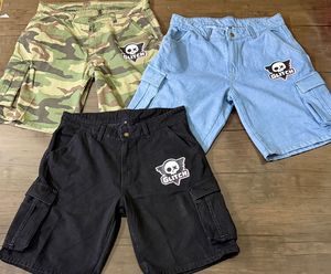 Nouveaux shorts en jean respirants pour l'été, style streetwear, coupe ample, taille mi-haute pour hommes - Product Image 5