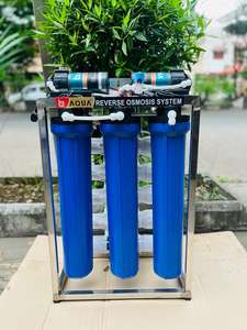 Sistema de Filtro de Agua RO BNJ Aqua 50 LPH, Carcasa de 20 Pulgadas, a Prueba de Fugas, Construcción de Plástico Duradero, Fuente de Alimentación CA/CC, Nano Skid Móvil - Product Image 3