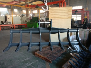 Râteau d'excavatrice SLN neuf à haute efficacité pour usage en construction de 13 tonnes, largeur personnalisable 1800 mm, longueur, garantie 1 an - Product Image 6