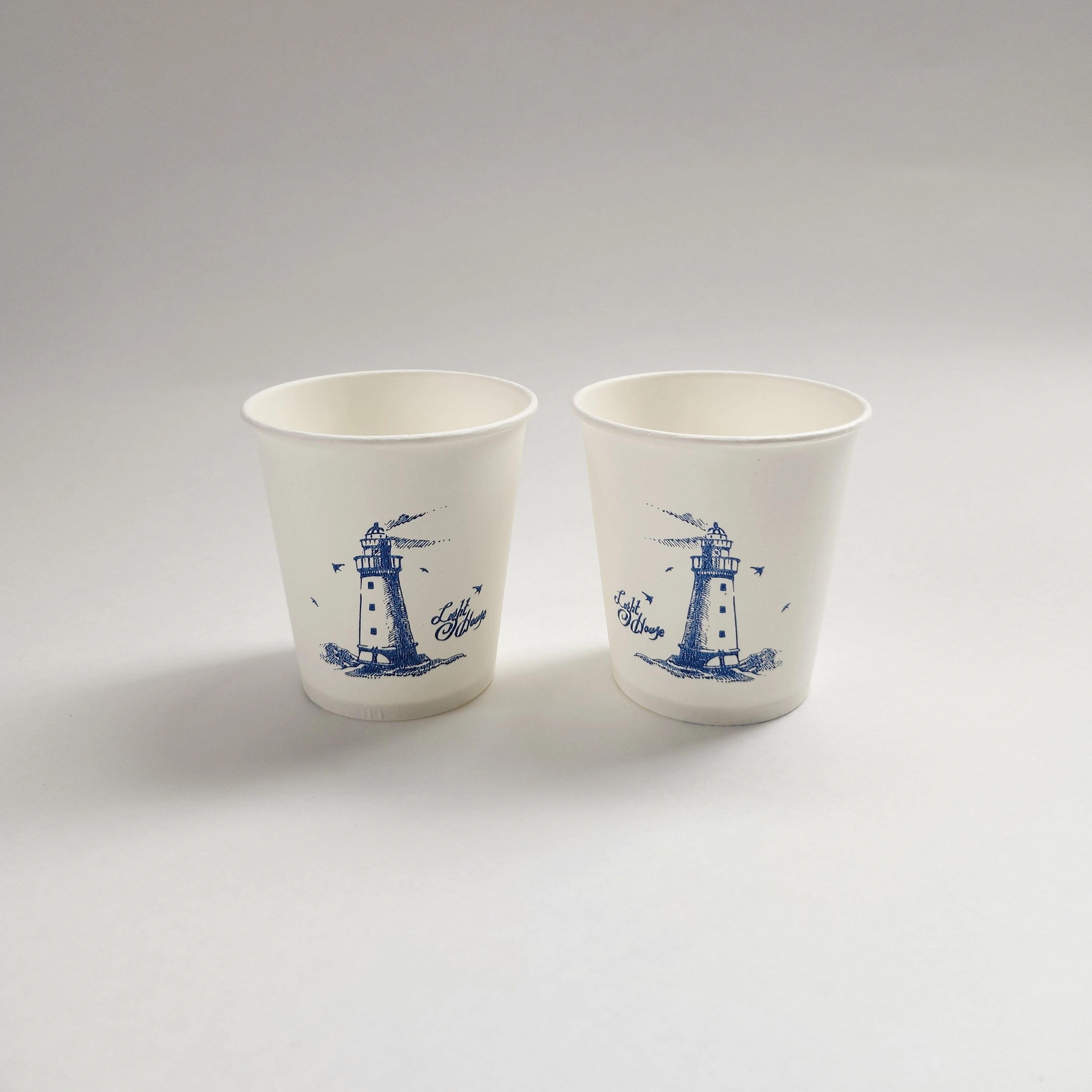 OEM Custom Printed Disposable Paper Cup For Hot And Cold Beverages Food Grade Packaging