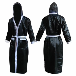 New Style Wholesale High Quality Boxing Robe with Customized Logo and Color New Style Breathable and <b>Comfortable</b> Cheap Price - Product Image 6