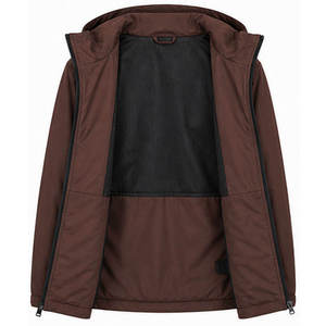 Wholesale Price Men's Hooded Canvas Windbreaker <b>Jacket</b> OEM Service Custom Outdoor <b>Winter</b> <b>Waterproof</b> High Quality - Product Image 6
