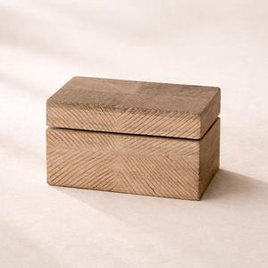 Caja de Especias de Madera Natural Hecha a Mano de la Mejor Calidad Personalizada para el Hogar, Restaurantes y Hoteles de la India. - Product Image 1