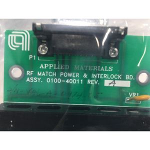 AMAT 0100-40011 RF Match Power and Interlock PCB - อุปกรณ์และชิ้นส่วนเซมิคอนดักเตอร์ระดับโลกที่เชื่อถือได้ - Product Image 3