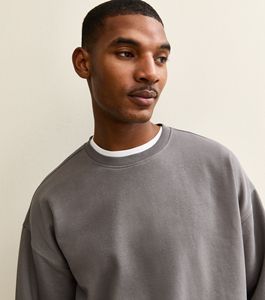 Fabricante de Ropa, Sudaderas Personalizadas al por Mayor, Sudaderas de Cuello Redondo para Hombre, Mezcla de Algodón de 350 g/m² - Product Image 2