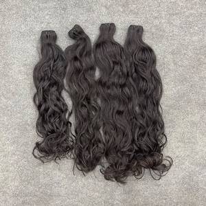 Cheveux vierges vietnamiens de qualité supérieure, double trame, 100% cheveux humains, naturellement ondulés, trame de cheveux vierges, paquet de cheveux vierges - Product Image 5