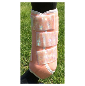 Venta Directa de Fábrica OEM Botas de Neopreno Personalizables para Caballos, Botas Protectoras Coloridas para Montar a Caballo al Aire Libre, Cuidado de las Patas - Product Image 6