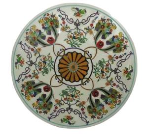 Mesa de mármol de estilo tradicional, mesa de centro duradera ecológica multifuncional para comedor y sala de estar, muebles para el hogar - Product Image 2