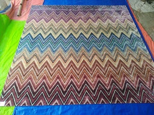 Alfombras de seda de bambú hechas a mano, con respaldo de lona y algodón - Product Image 4