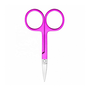 Ciseaux de beauté pour la coupe des sourcils, avec logo personnalisé et couleur unie, fournisseur de marques privées - Product Image 2