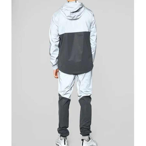 Wholesale Casual Men's Sportswear Jogging Tracksuits Zip up Men's Training Jogger Polyester <b>Wind</b> <b>Breaker</b> Nylon Tracksuits - Product Image 5