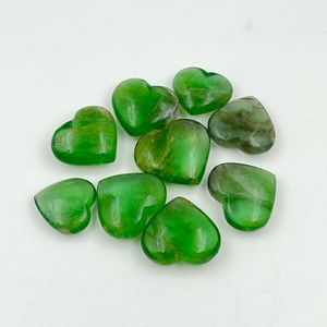 Cristal de Fluorita Verde Natural Chakralume, Piedra Curativa Pulida, Gema Grabada en Forma de Corazón, Reiki, Meditación, Sanación Energética - Product Image 4