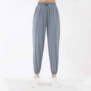 Custom Classic Women High Waist <b>Harem</b> Pull On <b>Trousers</b> Relaxed Fit Cuffed Ankle Casual Pants Wholesale Apparel USA UK EU Wear - Product Image 4
