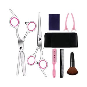 Professional Hair Cutting Thinning Scissor Kit Matte Black <b>Barber</b> <b>Set</b> Japanese VG10 Steel Right-Handed Hair Salon - Product Image 4
