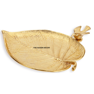 Plateau de service rond en aluminium métallique, finition argentée, style nordique rustique, idéal pour le café – Meilleur prix - Product Image 4