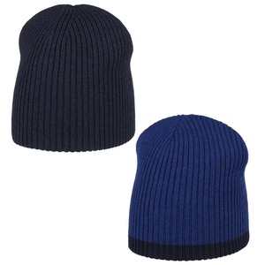 Gorro de Punto Acanalado Unisex de Color Sólido, 100% Acrílico, Cálido para Invierno, Casual, para Adultos, 58-60CM, con Ribete en Contraste, para Exteriores - Product Image 5
