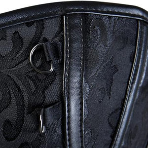 Wholesale Women Plus Size Training Corset Bustier Top Shaper Latex Body Trainer <b>Bodysuit</b> <b>Leather</b> Corset top for Women - Product Image 4