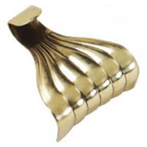 Crochets muraux doubles en laiton au design épuré, finition noire, vis incluses, pour manteaux/vêtements - Crochet mural pour cuisine/salle de bain - Product Image 6