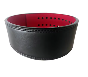 Ceinture de musculation réglable en cuir avec boucle à levier, antidérapante, personnalisable, unisexe, pour le soutien de la taille lors de l'entraînement en force - Product Image 1
