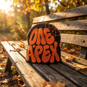 Black Orange Graphic Knit Beanie Hat Custom Logo Design Unisex Streetwear <b>Winter</b> <b>Cap</b> Custom Wholesale OEM Manufacturer - Product Image 6