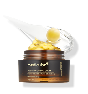 Crème en capsules medicube DEEP VITA C : Éclaircit la peau, atténue les taches brunes, retient l'hydratation, nourrit la peau terne, améliore l'éclat - Product Image 2
