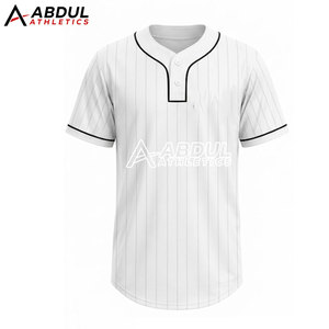 Maillot de baseball pour hommes, matériau respirant à séchage rapide, parfait pour l'entraînement en plein air et les jeux d'équipe, design durable - Product Image 2