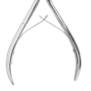 Service OEM, pinces à cuticules professionnelles en acier inoxydable personnalisables pour les doigts, avec une large ouverture de mâchoire et une lame incurvée - Product Image 3