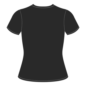 Camiseta Casual de Punto 100% Algodón para Hombre, Cuello Redondo, Manga Corta, Corte Regular, Diseño Sólido Negro, Estilo HBCU - Product Image 3
