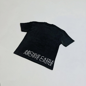 Camiseta Negra Extra Grande para Hombre Five B, Camiseta Negra para Hombre con Estampado Fotográfico Archme Castle Exordium, Manga Corta, Cuello Redondo, Estilo Casual - Product Image 4