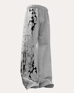 Pantalones Deportivos Personalizados, 100% Algodón, Ligeros, Transpirables, Ecológicos, con Logotipo Impreso, Cintura Elástica, Corte Acampanado - Product Image 4