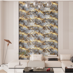 Carreaux de sol en céramique indiens 60x120, carreaux de sol en porcelaine blanche polie brillante 120x60 24x48 pour les résidences à fort trafic - Product Image 2