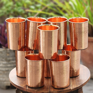 engraved logo copper <b>wine</b> glass custom logo copper <b>goblet</b> branding copper drinkware promotional - Product Image 6